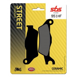 Přední brzdové destičky SBS Suzuki GSX-S 125 MLX 2017 - 2019 směs HF