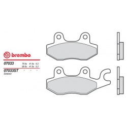 Přední brzdové destičky Brembo Kymco 150 ZING 1999 -  směs XS