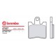 Přední brzdové destičky Brembo Daelim 125 S2 FI 2007 -  směs XS