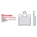 Přední brzdové destičky Brembo Daelim 125 S3 2011 -  směs XS