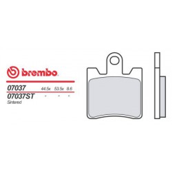 Přední brzdové destičky Brembo SYM 200 JOYRIDE EVO 2009 -  směs XS