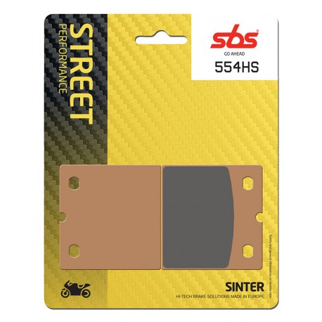 Front brake pads SBS BMW R100 1000 RT 1991 - 1995 směs HS
