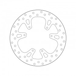 Přední brzdový kotouč Brembo HONDA 500 CR E 1995 - 2001