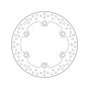 Vorne Bremsscheibe Brembo HONDA 400 SILVER WING 2006 - 2008