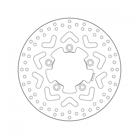 Přední brzdový kotouč Brembo KYMCO 125 PEOPLE S 2007 - 