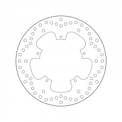 Front brake disc Brembo PIAGGIO 125 BEVERLY RST 2004 - 2007