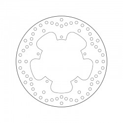 Přední brzdový kotouč Brembo PIAGGIO 125 BEVERLY TOURER EURO3 2008 - 2010