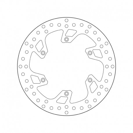 Front brake disc Brembo KTM 125 EXC FACTORY EDITION 2011 - 2015