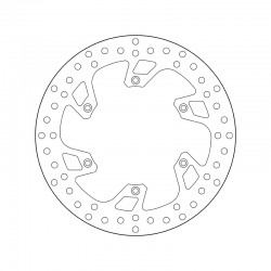 Front brake disc Brembo KTM 400 EXC FACTORY EDITION 2011 - 2011