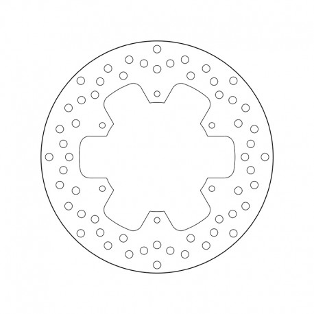 Front brake disc Brembo ITALJET 250 JUPITER 2000 - 