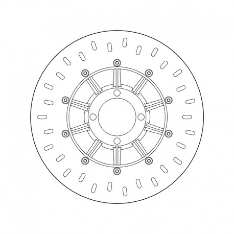 Front brake disc Brembo BMW 1000 K 100 1983 - 1989