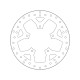 Přední brzdový kotouč Brembo PEUGEOT 500 SATELIS 2006 - 