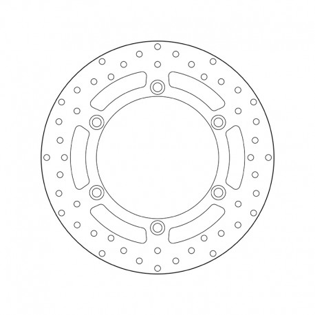 Vorne Bremsscheibe Brembo HONDA 400 SW - T 400 2009 - 