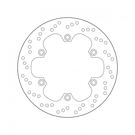 Přední brzdový kotouč Brembo DAELIM 125 ROCKET 1999 - 2000