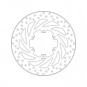Vorne Bremsscheibe Brembo APRILIA 650 PEGASO 1991 - 2000