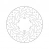 Front brake disc Brembo BMW 650 F 650 GS ABS 2000 - 