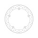 Přední brzdový kotouč Brembo HONDA 750 NC C 2016 - 