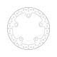 Front brake disc Brembo HONDA 1237 VFR X CROSSTOURER 2016 - 
