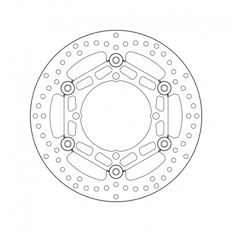 Přední brzdový kotouč Brembo KAWASAKI 125 KX 2003 - 2005