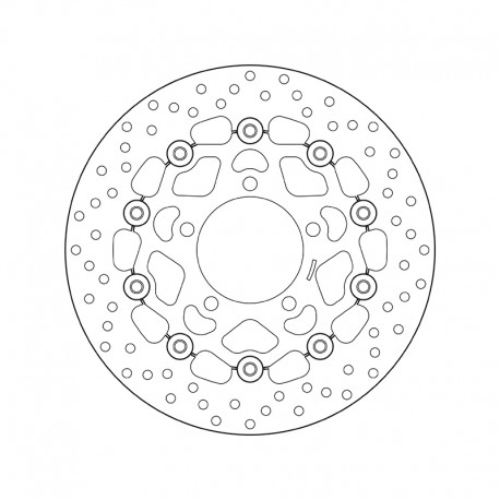 Přední brzdový kotouč Brembo KAWASAKI 636 ZX-6R 2003 - 2004