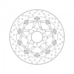 Přední brzdový kotouč Brembo HONDA 900 CBR RR 1992 - 1993