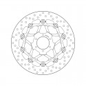 Front brake disc Brembo HONDA 600 HORNET / S 2000 - 2006
