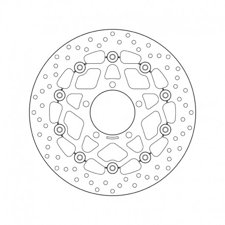 Přední brzdový kotouč Brembo KAWASAKI 1000 Z SX 2011 - 