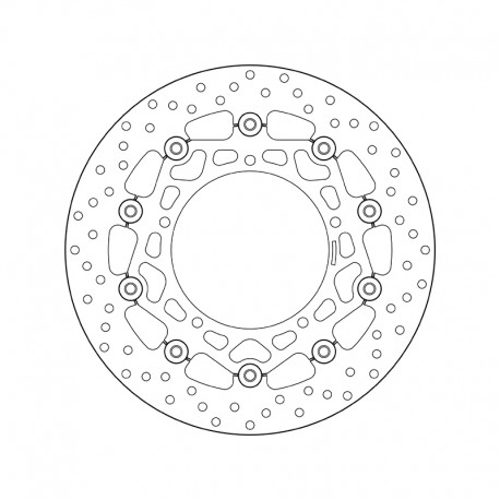 Přední brzdový kotouč Brembo YAMAHA 800 FZ 8 2010 - 2013