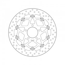 Přední brzdový kotouč Brembo KAWASAKI 1000 KLV 2004 - 2007
