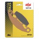 Přední brzdové destičky SBS Kawasaki KLE 400  1991 - 1994 směs HS