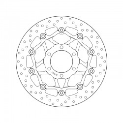 Přední brzdový kotouč Brembo TRIUMPH 955 SPEED TRIPLE 1999 - 2001
