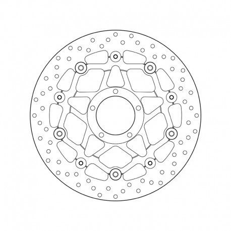 Přední brzdový kotouč Brembo DUCATI 848 STREETFIGHTER S 2012 - 