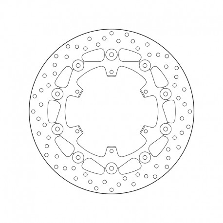 Front brake disc Brembo KTM 1050 ADVENTURE ABS 2015 - 2016