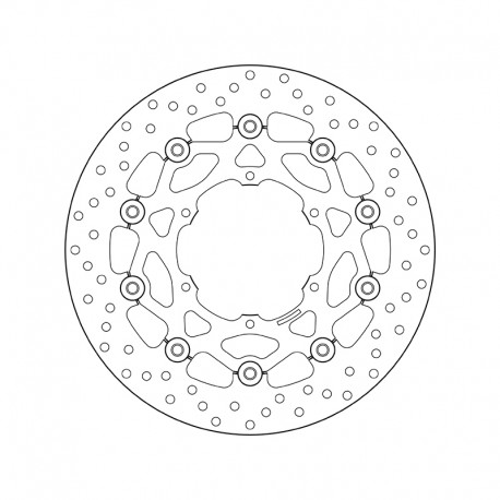 Vorne Bremsscheibe Brembo BMW 650 F 650 CS 2002 - 2007