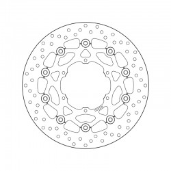 Vorne Bremsscheibe Brembo BMW 650 F 650 GS ABS 2000 - 