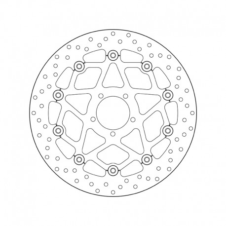 Front brake disc Brembo KTM 1290 SUPER DUKE R 2014 - 