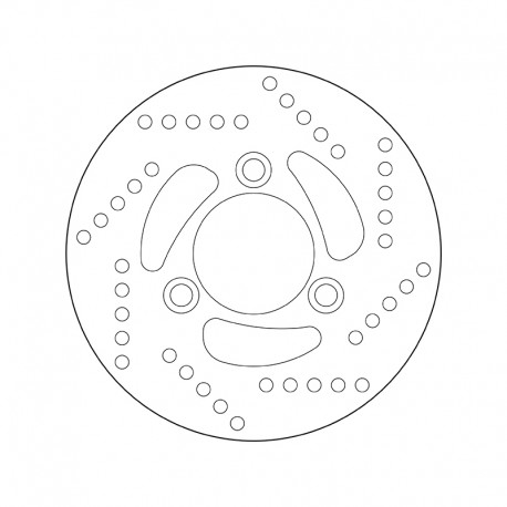 Zadní brzdový kotouč Brembo KYMCO 125 B & W 2000 - 