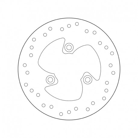 Bremsscheibe hinten Brembo MALAGUTI 50 F12 PHANTOM CAPIREX 2003 - 