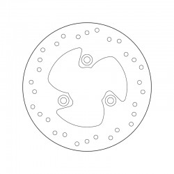 Bremsscheibe hinten Brembo MALAGUTI 50 F15 FIRE FOX FUN 1999 - 2000