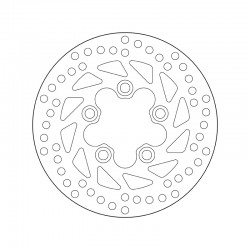 Zadní brzdový kotouč Brembo KYMCO 125 GRAND DINK 2002 - 2007