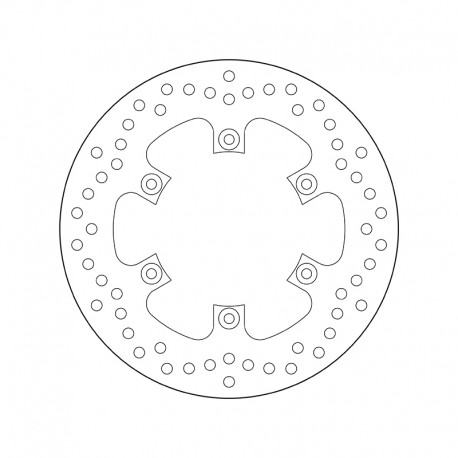 Zadní brzdový kotouč Brembo KAWASAKI 125 KX 1988 - 2002