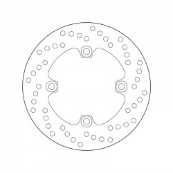 Zadní brzdový kotouč Brembo KAWASAKI 600 ZX-6RR 2005 - 2006