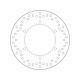 Bremsscheibe hinten Brembo YAMAHA 200 DT 1989 - 