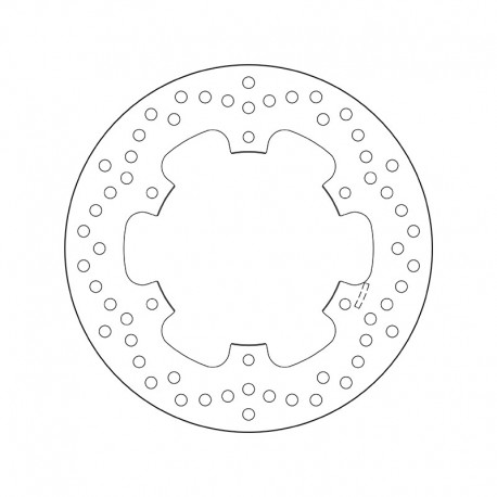 Zadní brzdový kotouč Brembo TM 125 GS 1990 - 1992