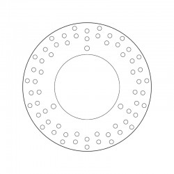 Rear brake disc Brembo YAMAHA 250 MAJESTY ABS 2000 - 2005