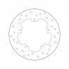 Rear brake disc Brembo GILERA 180 RUNNER FXR SP (GRIMECA CALIPER) 1999 - 2005