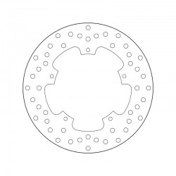 Zadní brzdový kotouč Brembo PIAGGIO 300 X7 EVO I.E. 2009 - 2011