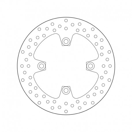 Zadní brzdový kotouč Brembo KAWASAKI 600 ZZR 1993 - 2006
