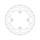 Zadní brzdový kotouč Brembo HONDA 750 X-ADV 2017 - 